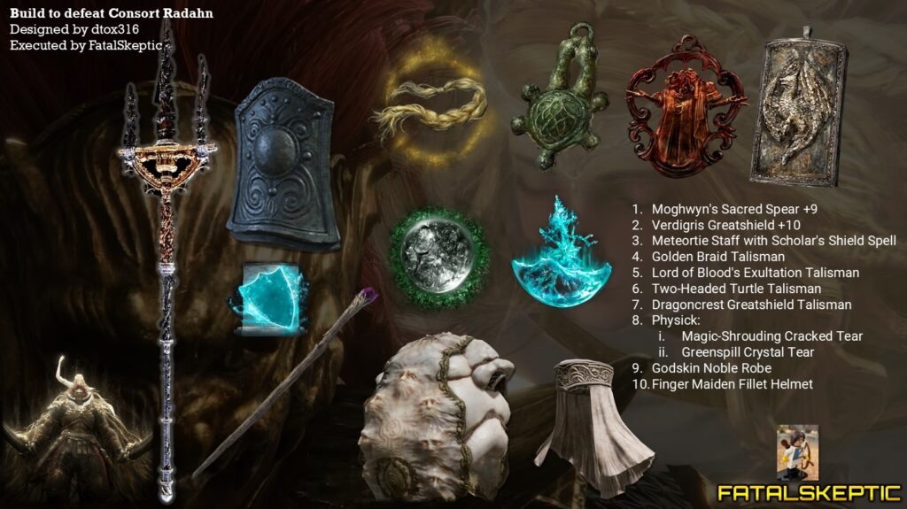 Elden Ring DLC Consort Radahn Build